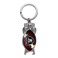 Las Vegas Raiders Sculpted Bottle Opener Keychain