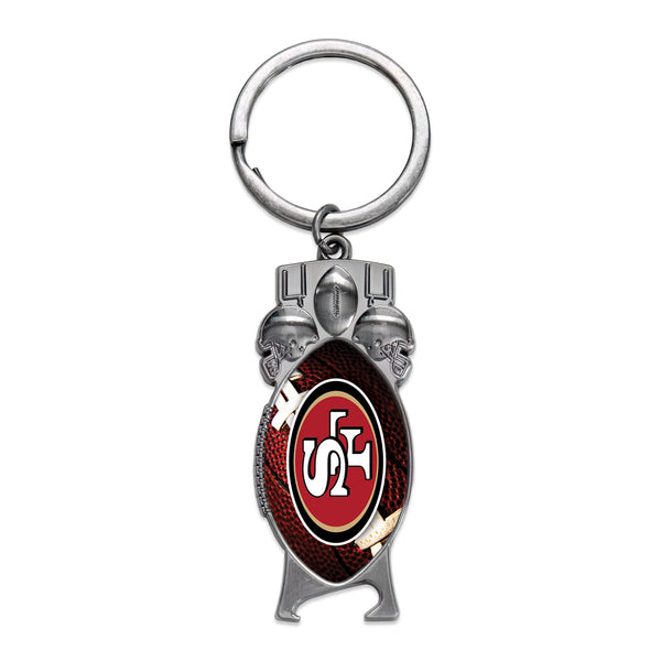 San Francisco 49ers Sculpted Bottle Opener Keychain