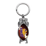 Northern Iowa Panthers Sculpted Bottle Opener Keychain