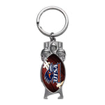 Texas-San Antonio Roadrunners Sculpted Bottle Opener Keychain