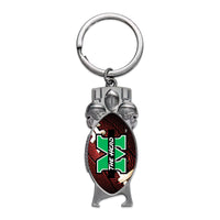 Marshall Thundering Herd Sculpted Bottle Opener Keychain