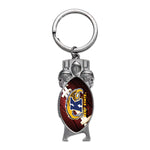 Kent State Golden Flashes Sculpted Bottle Opener Keychain
