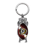 Fort Hays State Tigers Sculpted Bottle Opener Keychain