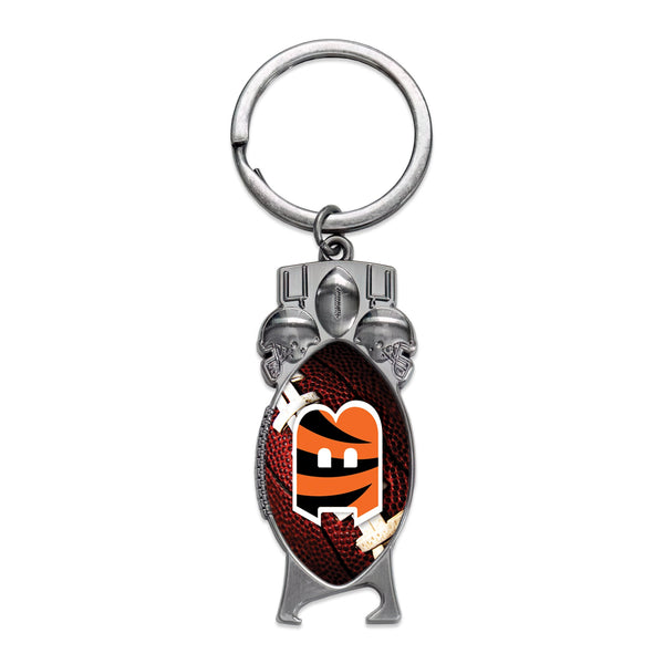 Cincinnati Bengals Sculpted Bottle Opener Keychain