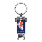 Illinois Fighting Illini Sculpted Bottle Opener Keychain