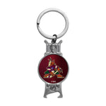 Arizona Coyotes Sculpted Bottle Opener Keychain