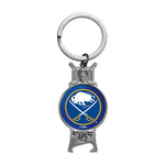 Buffalo Sabres Sculpted Bottle Opener Keychain