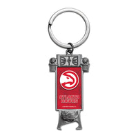 Atlanta Hawks Sculpted Bottle Opener Keychain