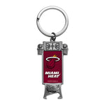 Miami Heat Sculpted Bottle Opener Keychain