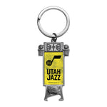 Utah Jazz Sculpted Bottle Opener Keychain