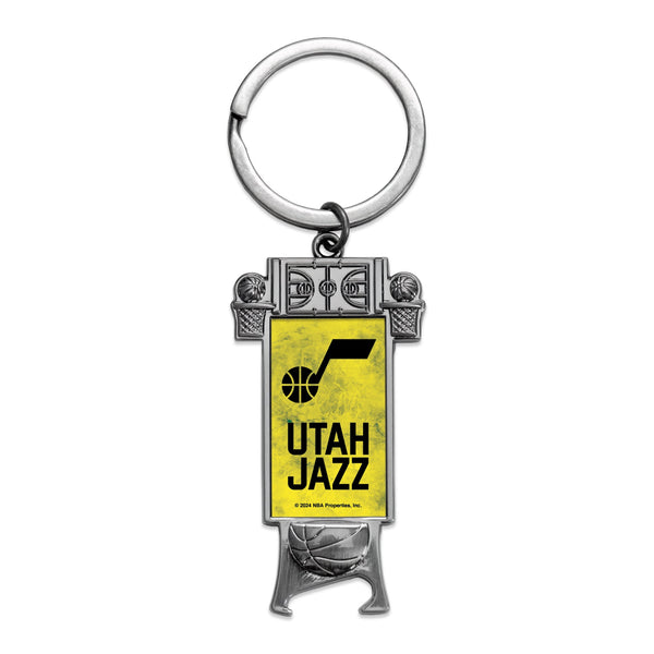 Utah Jazz Sculpted Bottle Opener Keychain