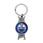 Edmonton Oilers Sculpted Bottle Opener Keychain