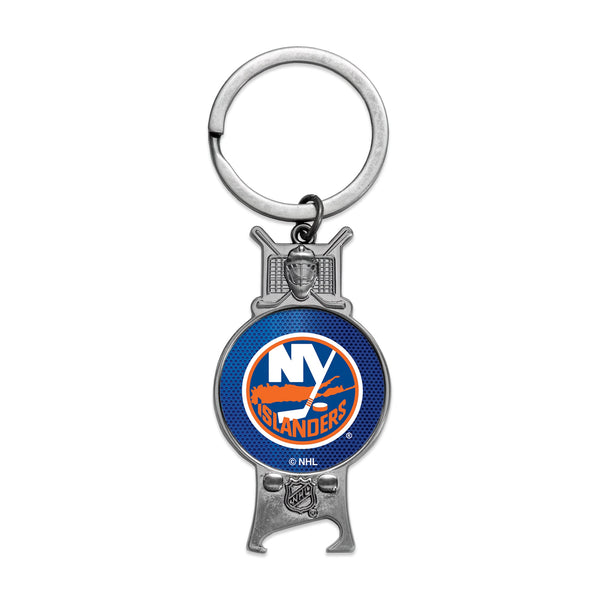 New York Islanders Sculpted Bottle Opener Keychain