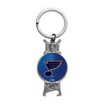 St. Louis Blues Sculpted Bottle Opener Keychain