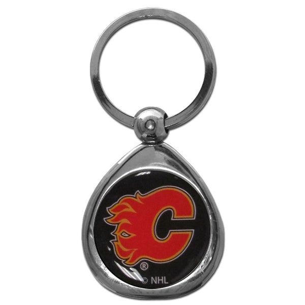 Calgary Flames® Chrome Key Chain