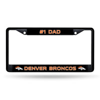 Wholesale # 1 Dad Broncos Black Chrome Frame