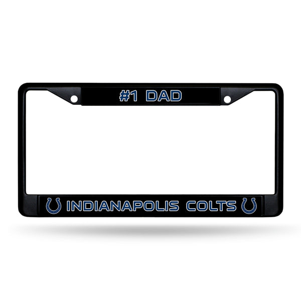 Wholesale # 1 Dad Colts Black Chrome Frame