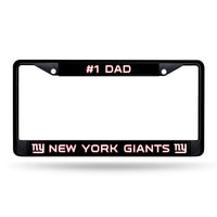 Wholesale # 1 Dad Giants-Ny Black Chrome Frame