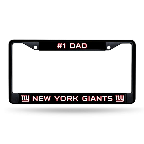 Wholesale # 1 Dad Giants-Ny Black Chrome Frame