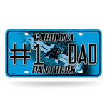 Wholesale # 1 Dad Panthers-Car Metal Tag