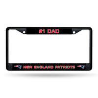 Wholesale # 1 Dad Patriots Black Chrome Frame