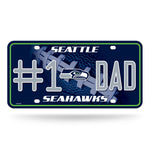 Wholesale # 1 Dad Seahawks Metal Tag
