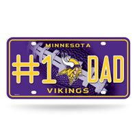 Wholesale # 1 Dad Vikings Metal Tag