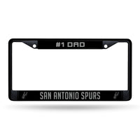 Wholesale #1 Dad Spurs Black Chrome Frame