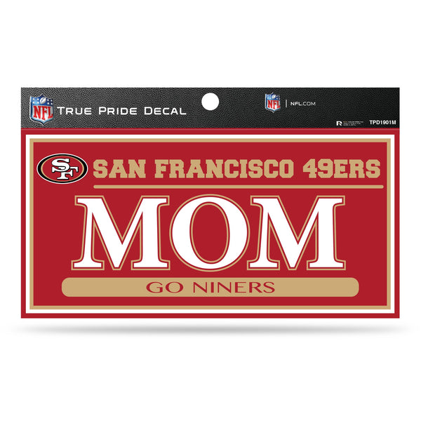 Wholesale 49ers 3" X 6" True Pride Decal - Mom