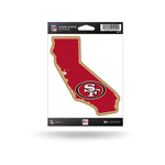 Wholesale 49ers "Home State" Sticker Sheet