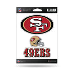 Wholesale 49ers Triple Spirit Stickers