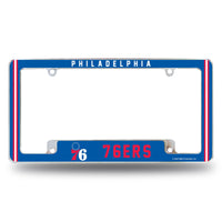 Wholesale 76Ers Alternate Design All Over Chrome Frame - Bottom Oriented