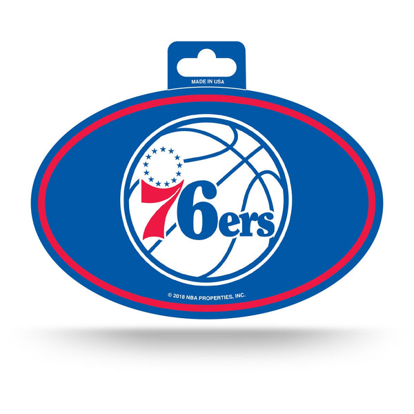 Wholesale 76ers Full Color Oval Sticker