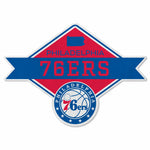Wholesale 76Ers Shape Cut Logo With Header Card - Diamond Design
