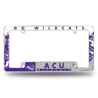 Wholesale Abilene Christian All Over Chrome Frame (Bottom Oriented)