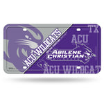 Wholesale Abilene Christian Metal Auto Tag