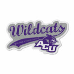 Wholesale Abilene Christian Shape Cut Logo With Header Card - Distressed Design