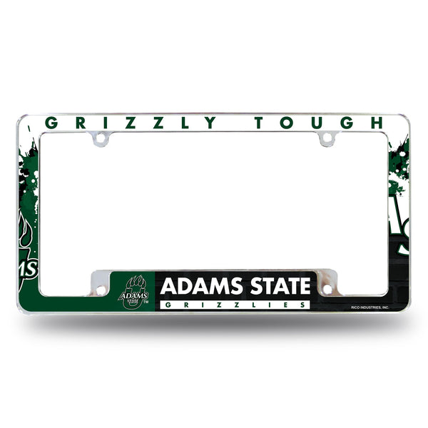 Wholesale Adams State University All Over Chrome Frame (Bottom Oriented)