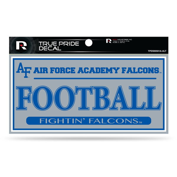 Wholesale Air Force Academy 3" X 6" True Pride Decal - Football (Alternate)