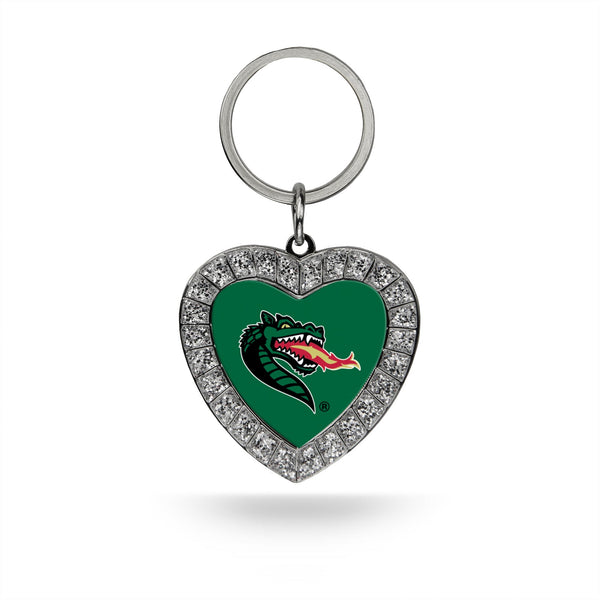 Wholesale Alabama At Birmingham (Uab) Rhinestone Heart Key Chain