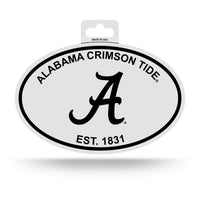 Wholesale Alabama Black And White Oval Sticker