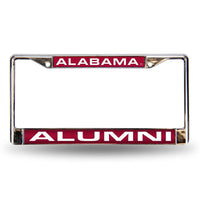 Wholesale Alabama Crimson Tide Laser Chrome 12 x 6 License Plate Frame