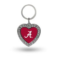 Wholesale Alabama Rhinestone Heart Key Chain