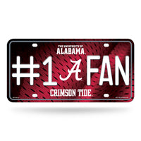 Wholesale Alabama Script A #1 Fan Metal Tag