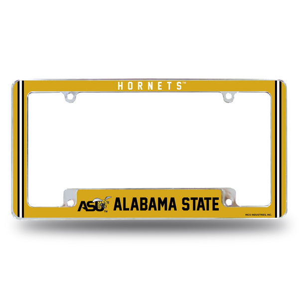 Wholesale Alabama State Alternate Design All Over Chrome Frame - Bottom Oriented