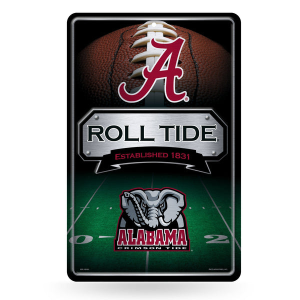 Wholesale Alabama University 11X17 Large Embossed Metal Wall Sign