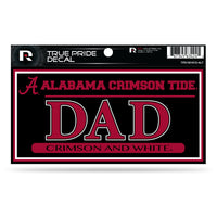 Wholesale Alabama University 3" X 6" True Pride Decal - Dad (Alternate)