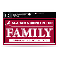 Wholesale Alabama University 3" X 6" True Pride Decal - Family