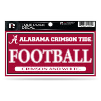 Wholesale Alabama University 3" X 6" True Pride Decal - Football