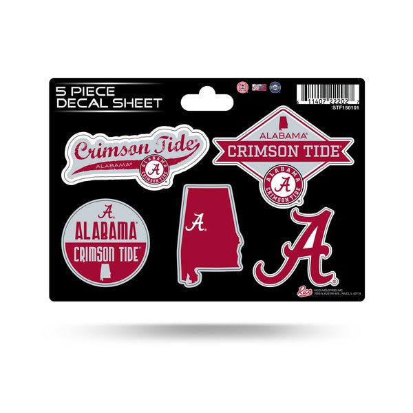 Wholesale Alabama University 5-Pc Sticker Sheet